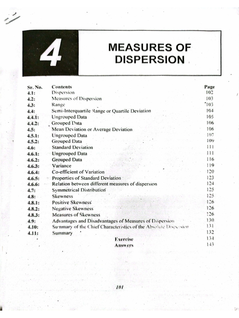 Chap 4 Stats | PDF