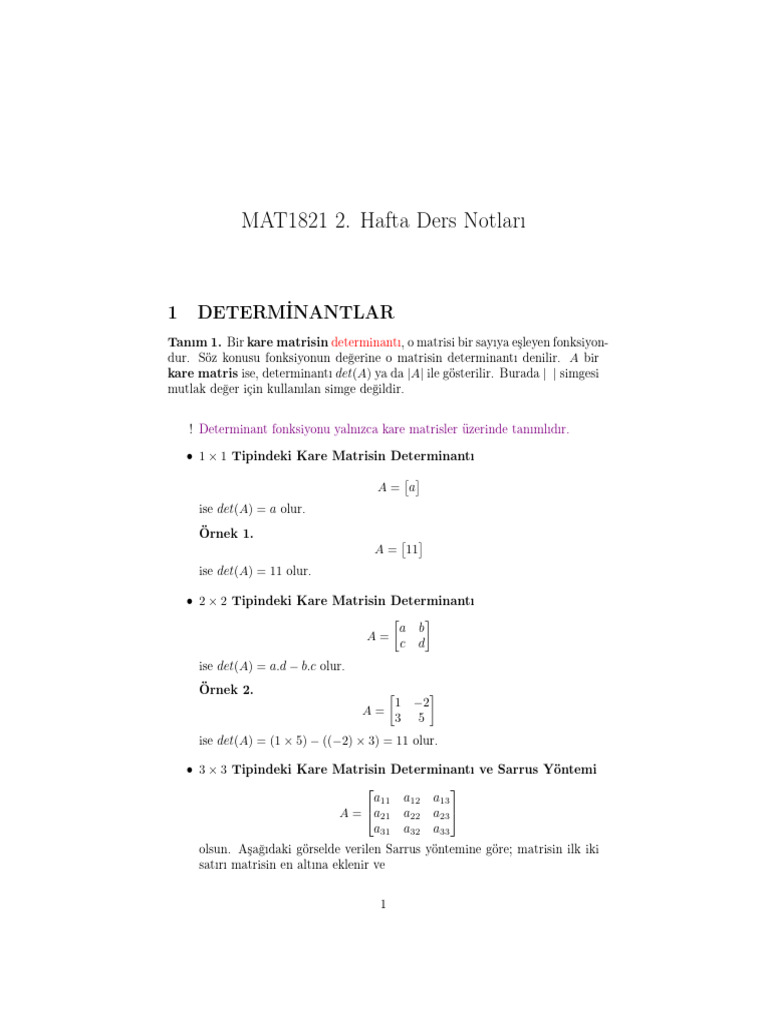 2 Hafta | PDF