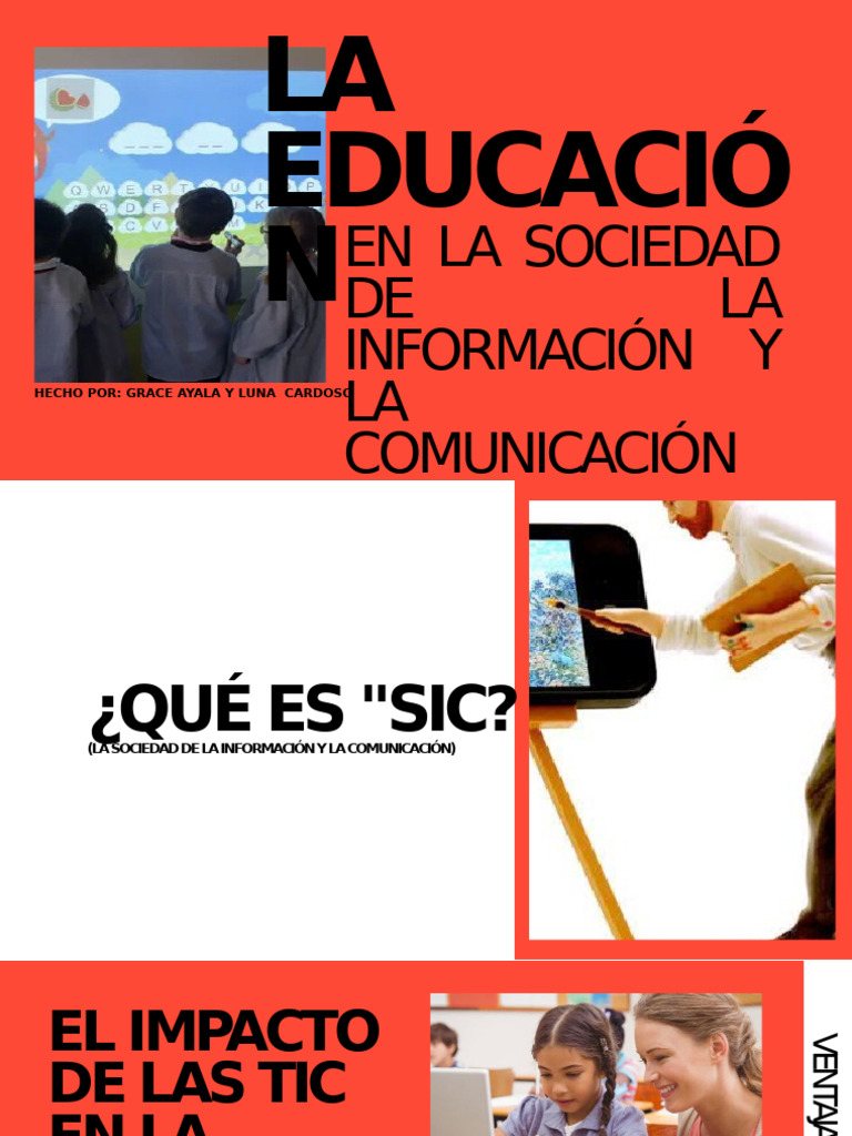 Impacto de las TIC en la Educación | PDF
