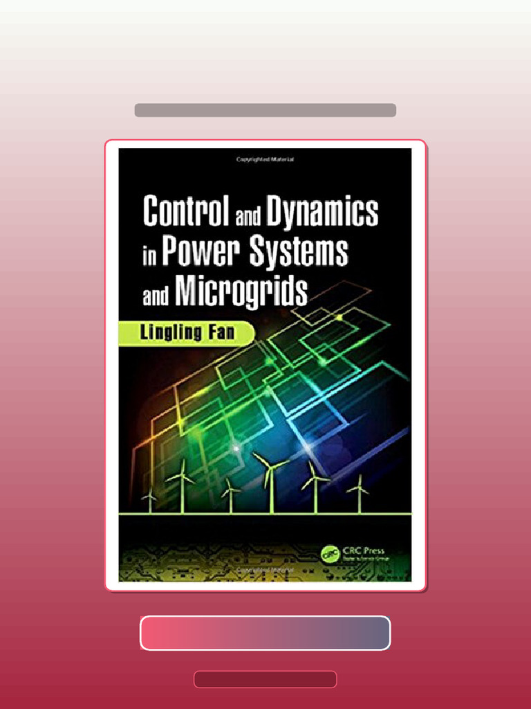Control and Dynamics in Power Systems and Microgrids 1st Fan Ebook and ...