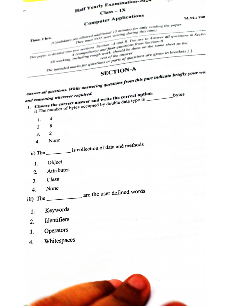 Class 9 TH Paper | PDF
