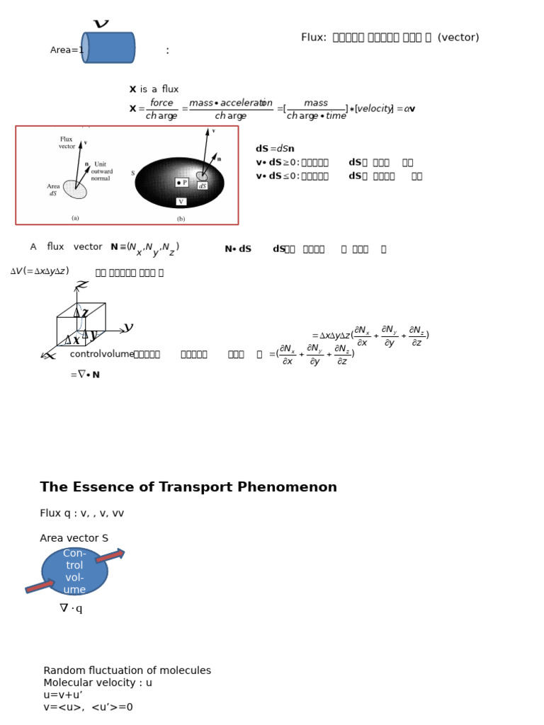 Transport Phenomena and Flux Dynamics | PDF | Transport Phenomena ...