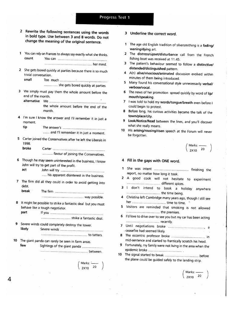 Upstream Tests 01 1 | PDF