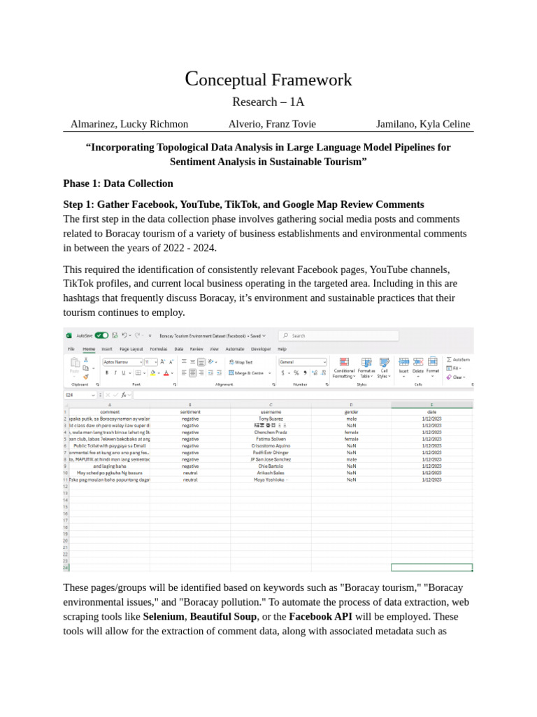 Conceptual Framework Complete | PDF | Data | Information Science