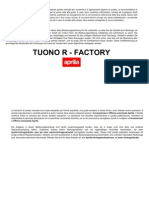 06 Tuono R-Factory New MU