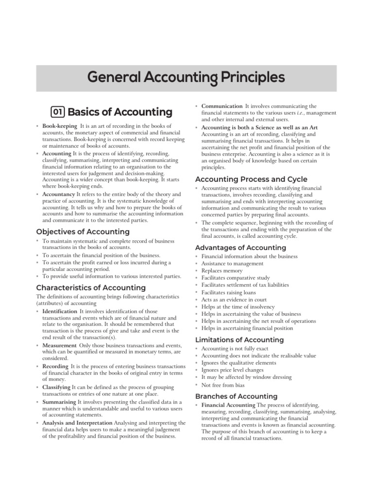 Understanding Bookkeeping and Accounting | PDF | Debits And Credits ...