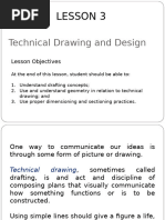 Set Square Applications in Technical Drawing | PDF