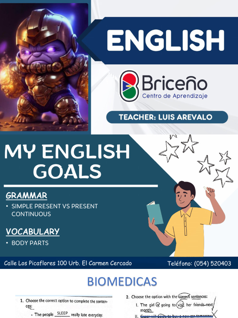 Simple Present vs Present Continuous Guide | PDF | Verb | Semantic Units