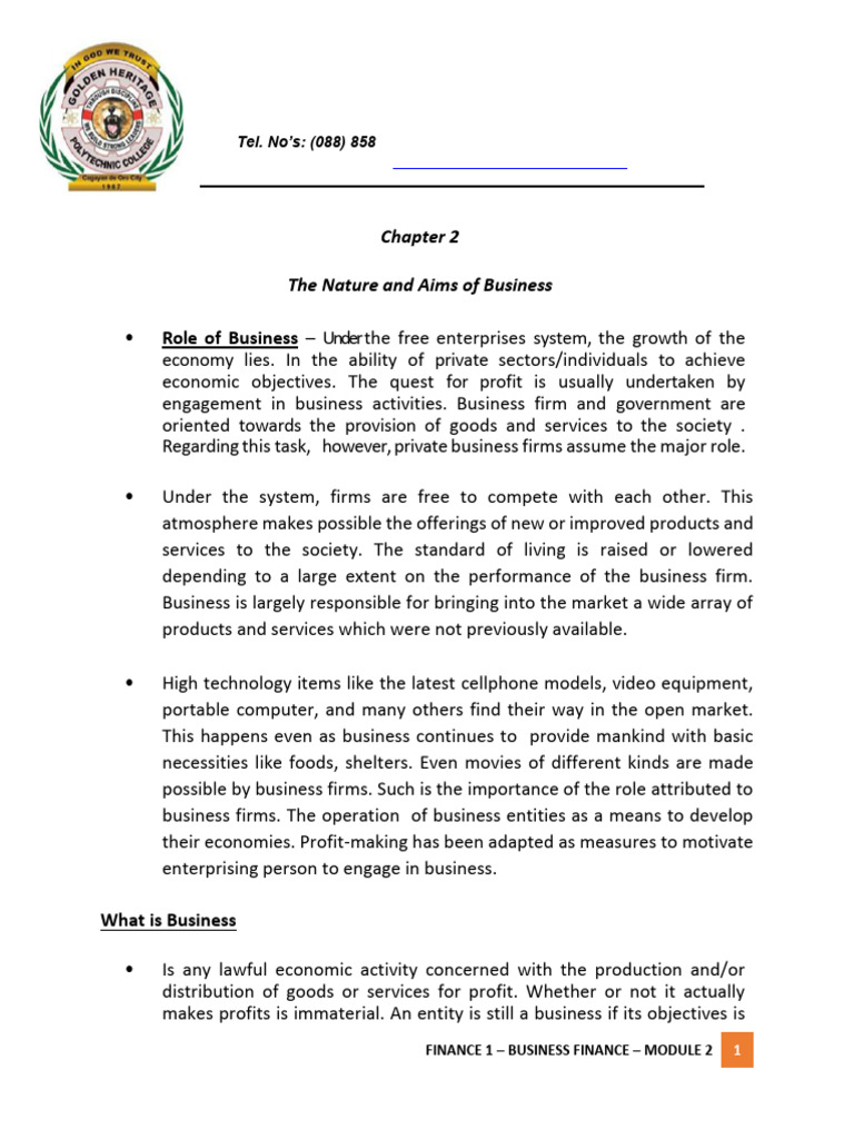 Understanding Business Finance Essentials | PDF | Corporate Social ...