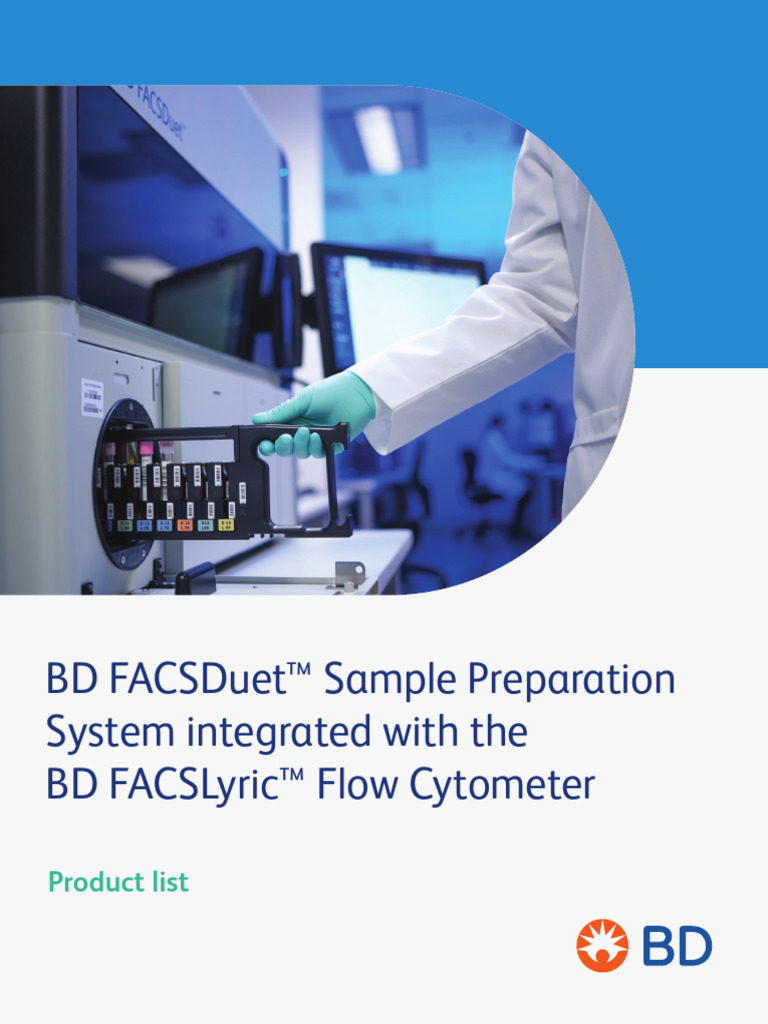 BD FACSDuet™ Sample Prep Systems | PDF | Flow Cytometry | Computing