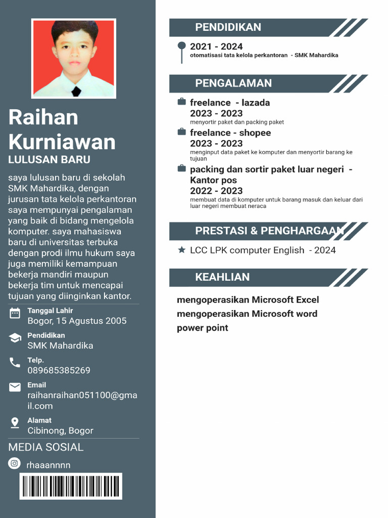 CV Rehan | PDF