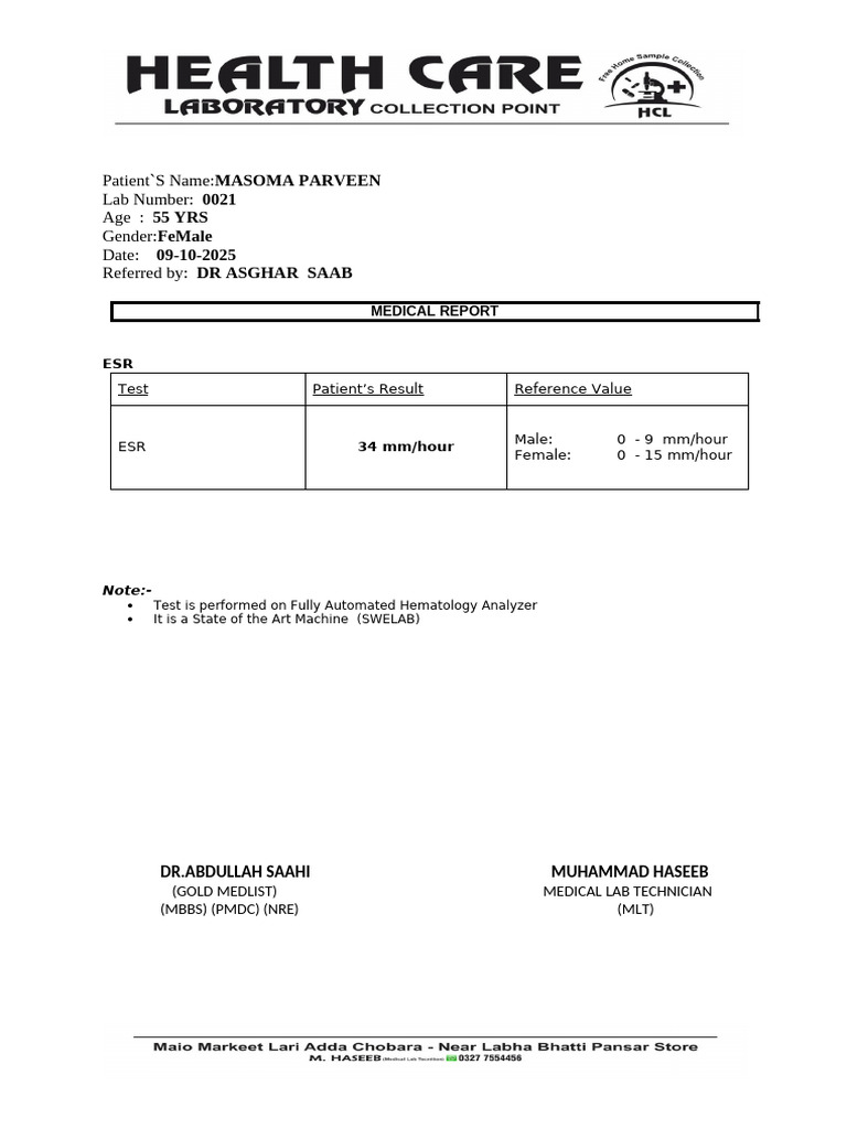Masooma Parveen Esr | PDF