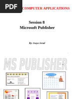 Microsoft Publisher User Guide | PDF | Software | Computing