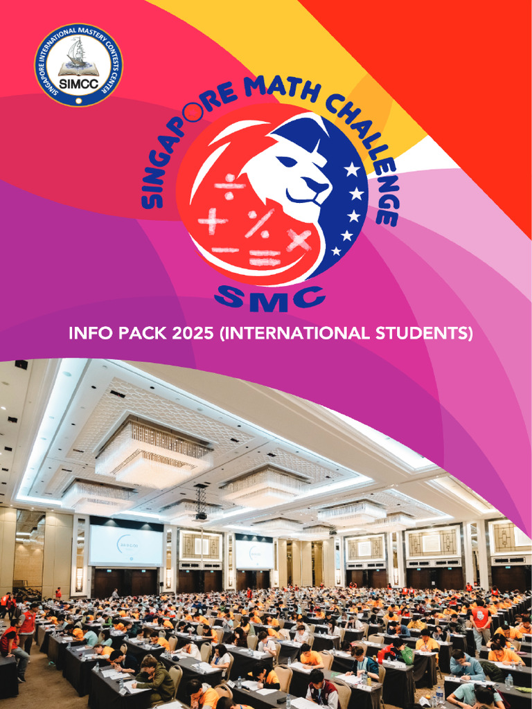Singapore Math Challenge 2025 Details | PDF | Mentorship | Circle