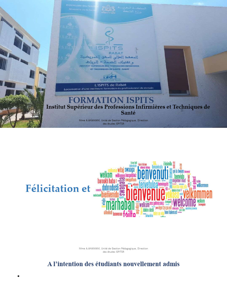 Formation à l'ISPITS de Rabat | PDF | Allaitement | Doctorat