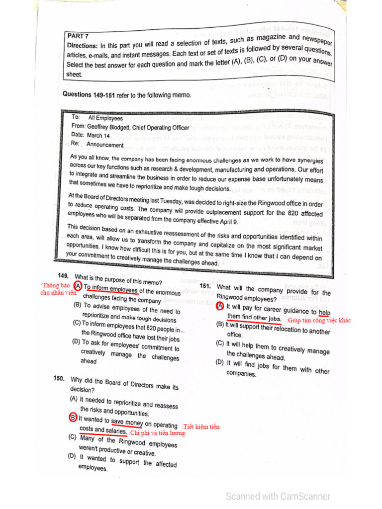Part 7 - Key | PDF
