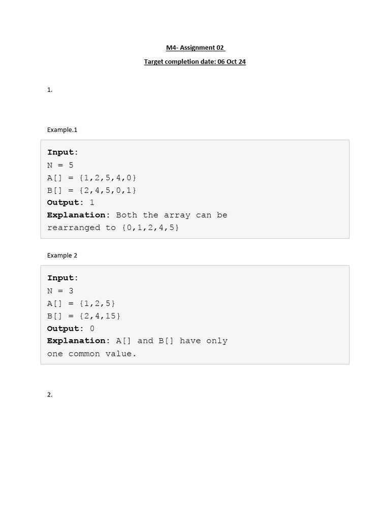 M4 - Assignment 02of 02 VPL | PDF