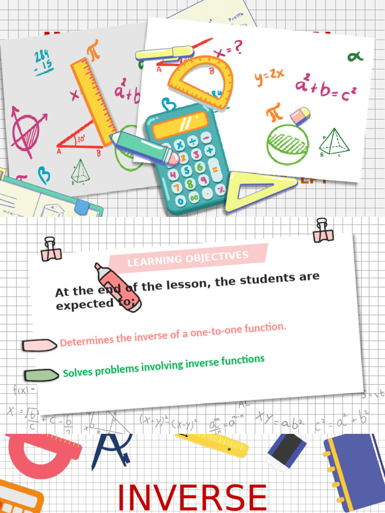 Inverse Function Relation and One To One | PDF | Function (Mathematics ...