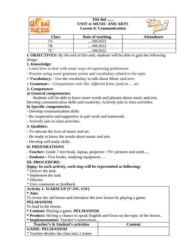 Unit 4 - Lesson 4 - Communication | PDF | Vocabulary | Cognitive Science