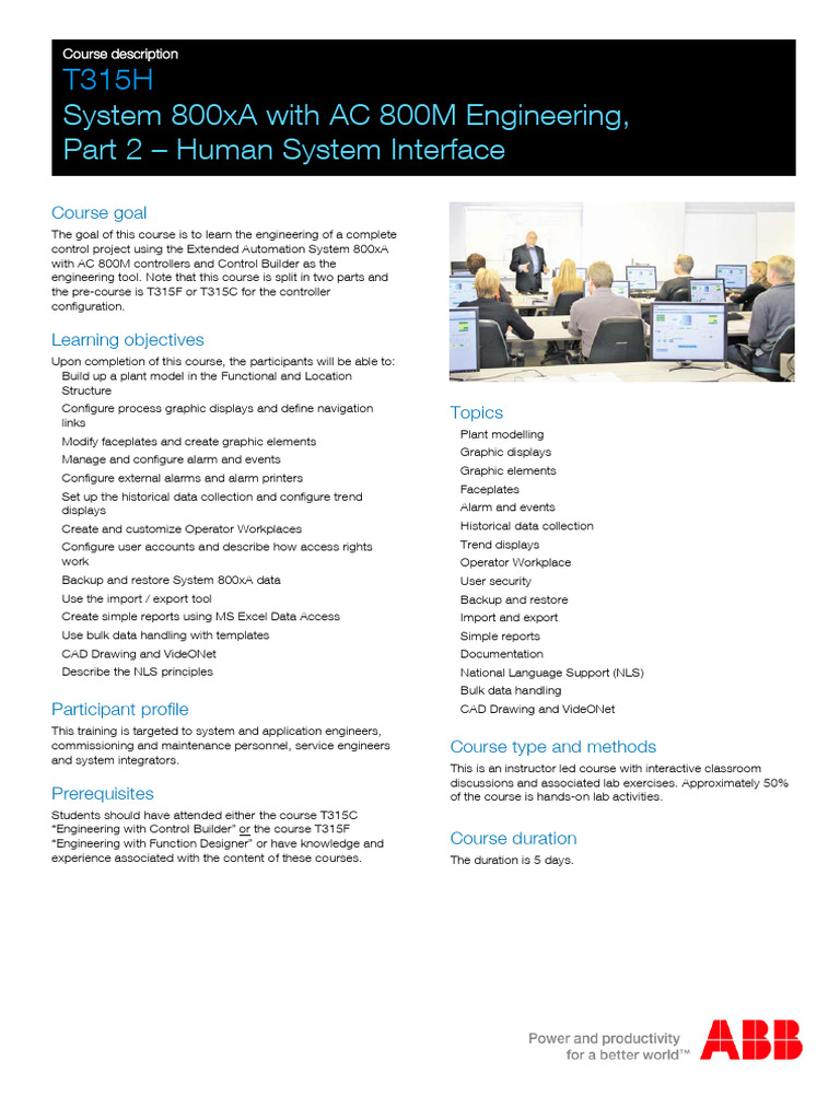 System 800xA Engineering Course Part 2 | PDF | Engineering | Computer ...