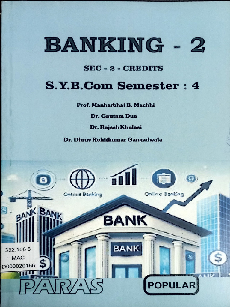 Banking - 2 Short Questions | PDF | Loans | Finance & Money Management