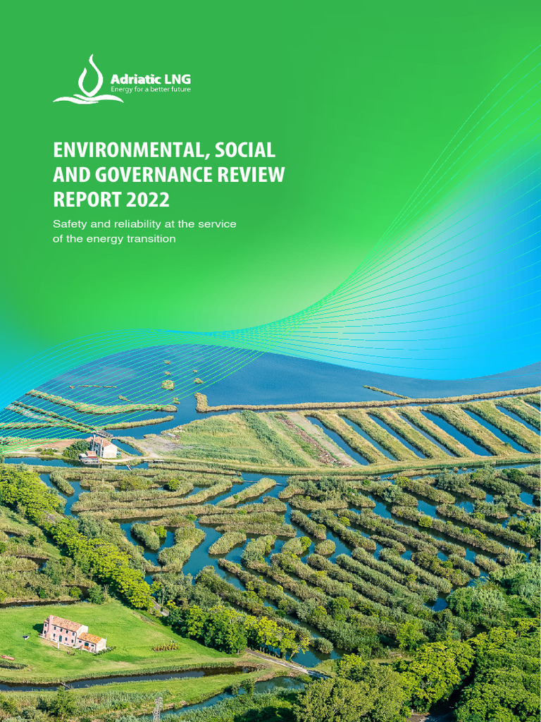 Adriatic LNG ESG Review 2022 Report | PDF | Natural Gas | Exhaust Gas