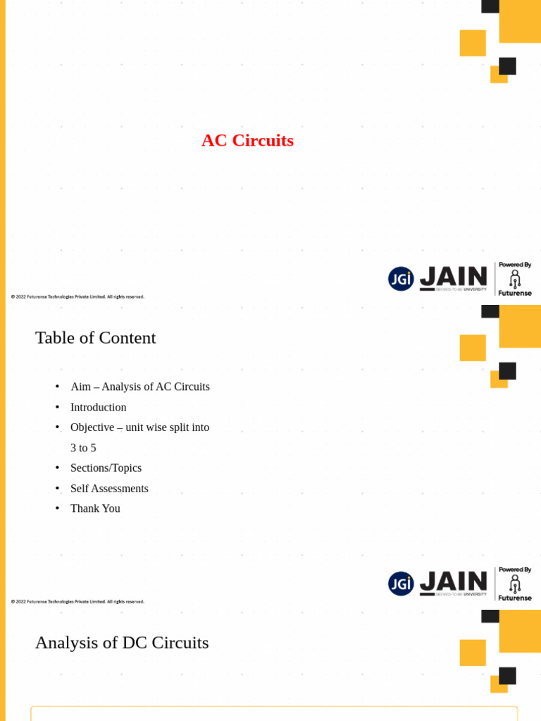 Eect Module 2 - Ac Circuits | PDF | Alternating Current | Frequency
