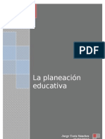 Planeación Educativa