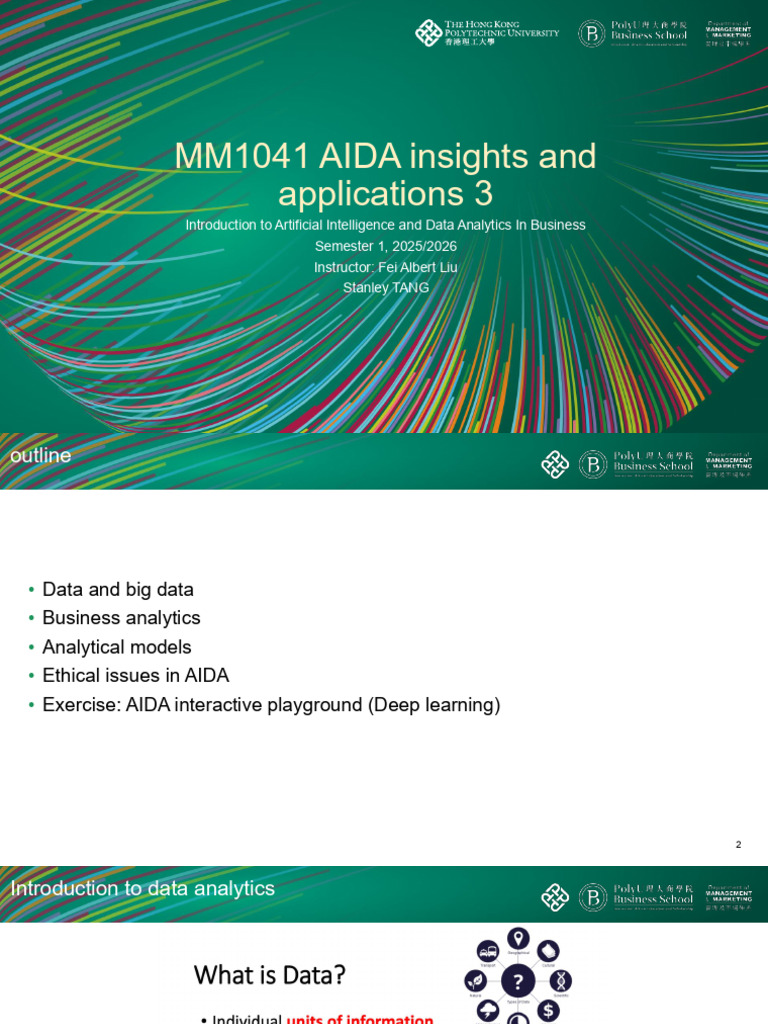 MM1041 - Week 4 - AIDA Insights and Applications 3 | PDF | Analytics | Data