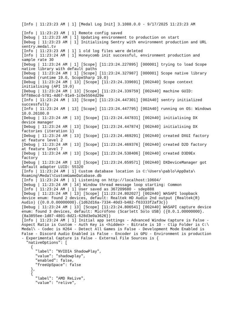 Medal Log 20250917 | PDF | Graphics Processing Unit | Scope (Computer ...