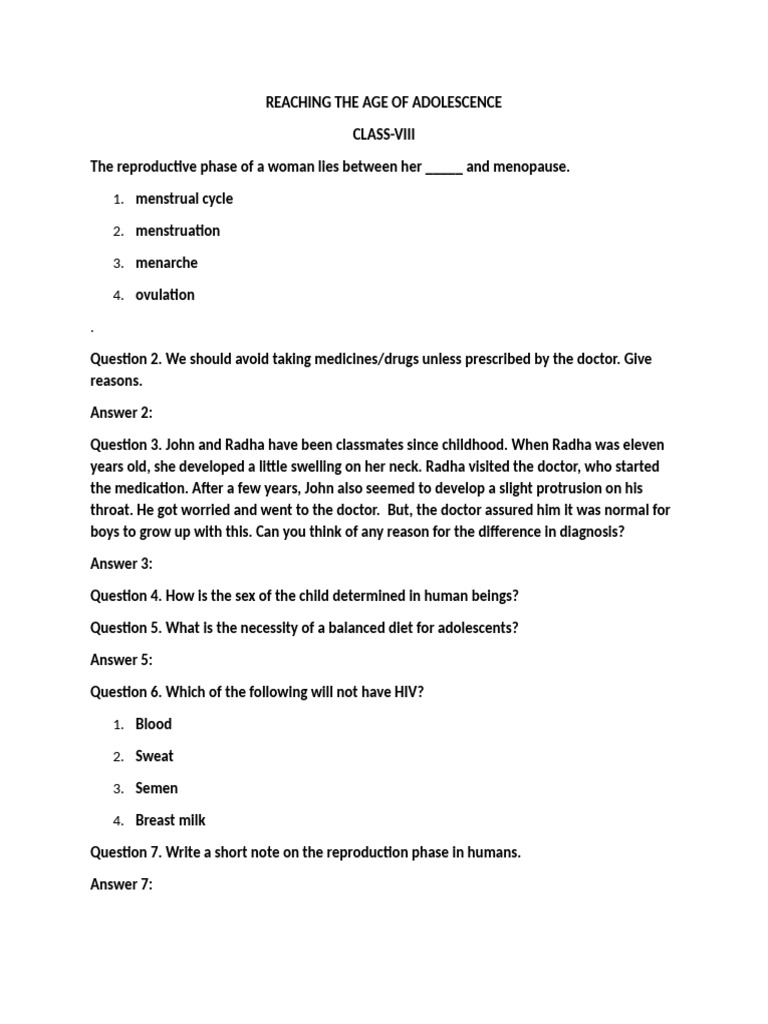 Understanding Adolescence and Puberty | PDF | Puberty | Adolescence