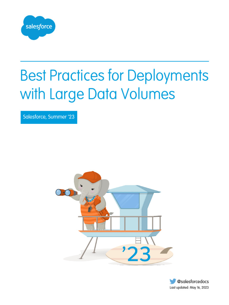 Salesforce Large Data Volumes BP | PDF | Databases | Database Index