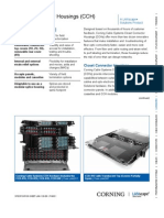 Corning CCH Connector Housing Spec Sheet
