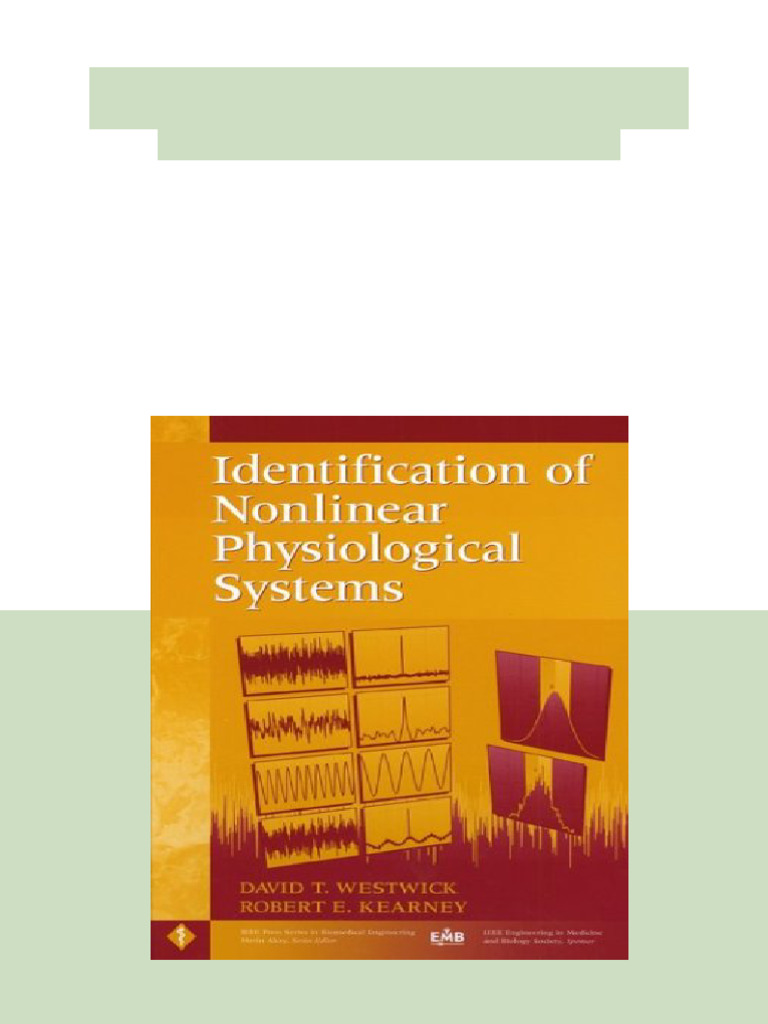 Identification of Nonlinear Physiological Systems IEEE Press Series On ...