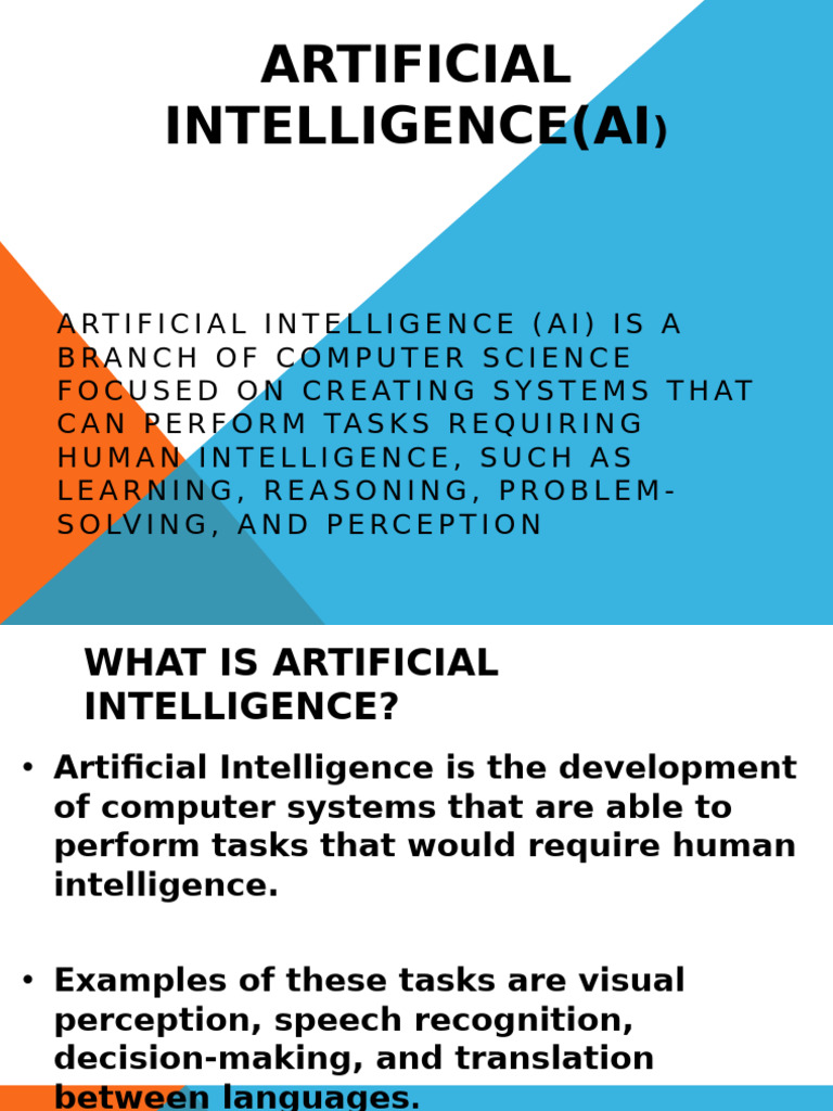Understanding Artificial Intelligence Basics | PDF | Artificial ...