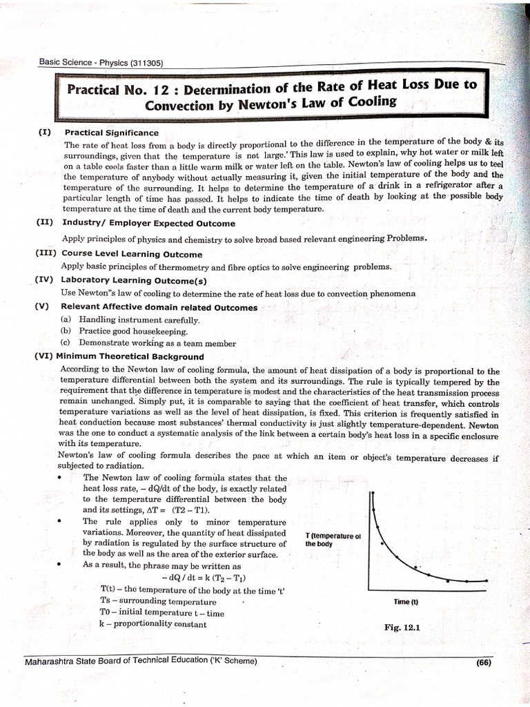 Physics Practical No - 12 | PDF