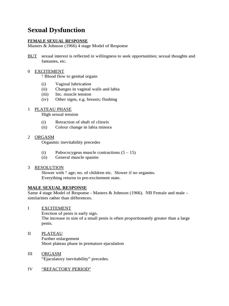 Understanding Sexual Dysfunction Treatment | PDF | Sexual Dysfunction ...
