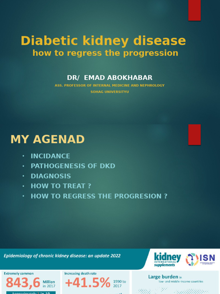 Managing Diabetic Kidney Disease Progression | PDF