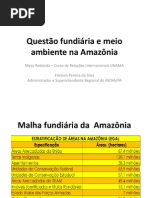 Questão fundiária e meio ambiente na Amazônia