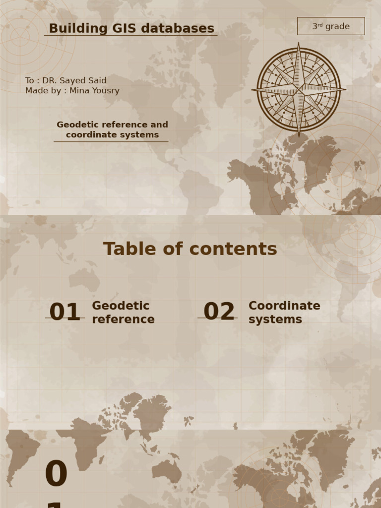 Geodetic Datums and Coordinate Systems | PDF | Geographic Data And ...