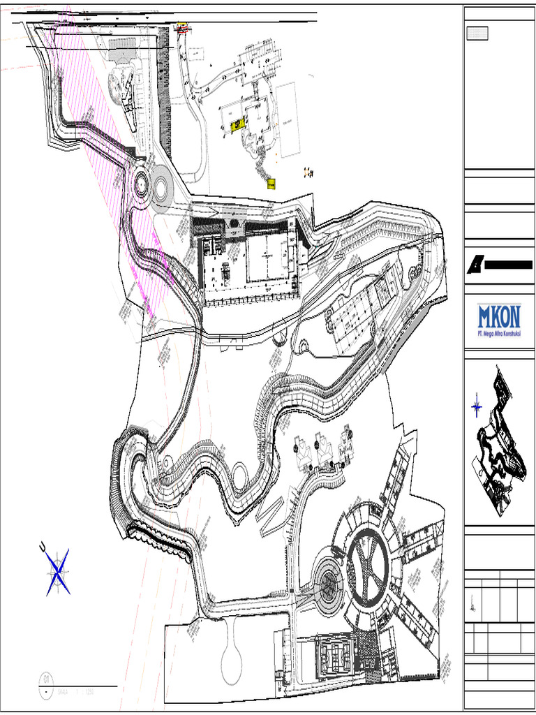 02.SD-GRD-TG-02-001 003 - Letak Bm-Site Plan | PDF