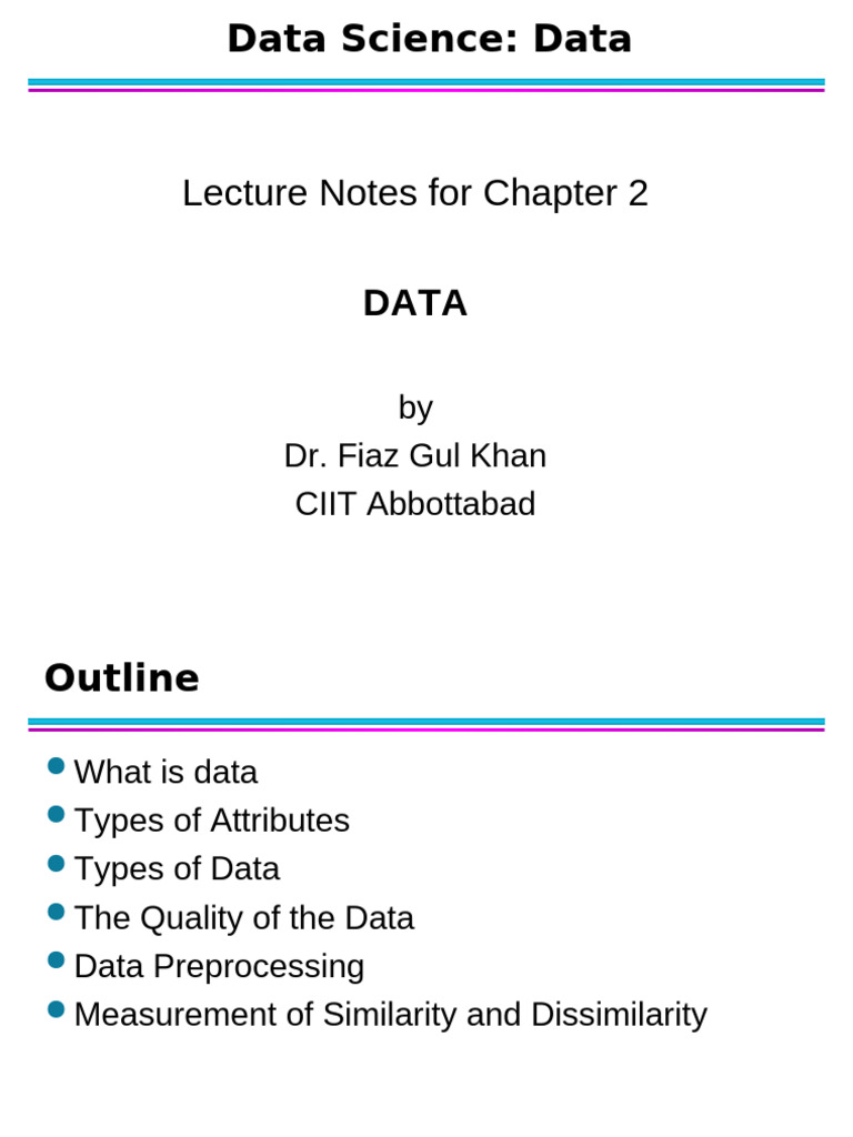 Understanding Data Types and Attributes | PDF | Sampling (Statistics ...