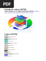 Códigos de Colores en Excel | PDF | Color | Magenta