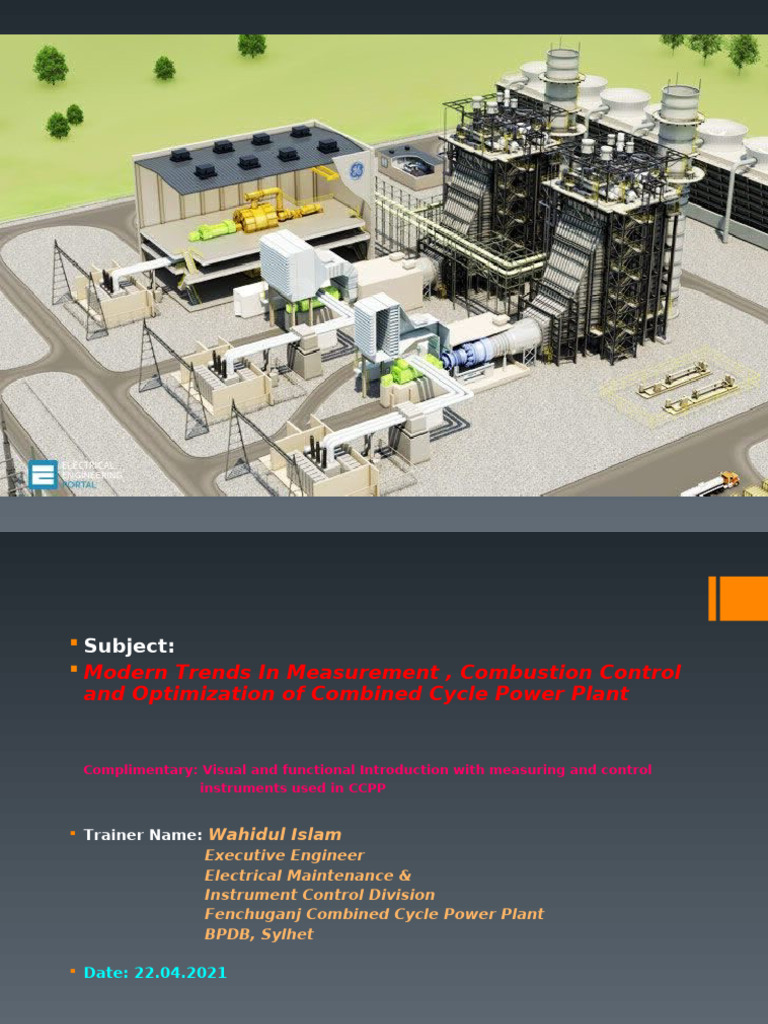 Modern CCPP Measurement & Control Trends | PDF | Boiler | Machines