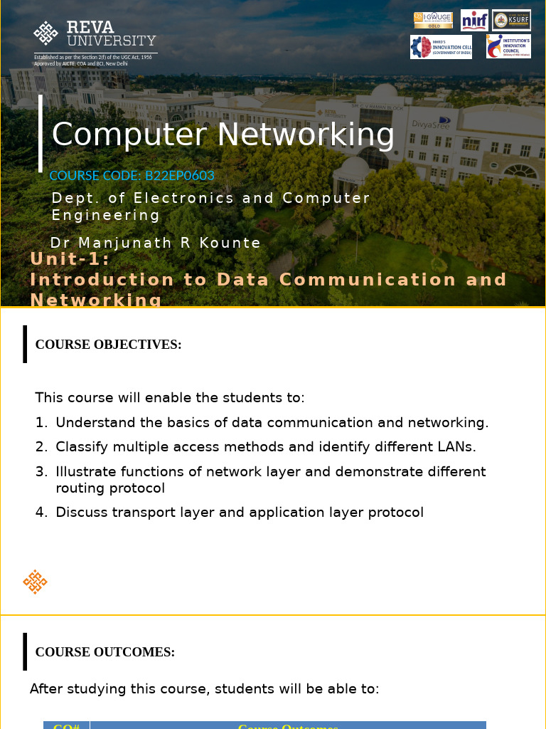 Data Communication and Networking Basics | PDF | Osi Model | Internet ...