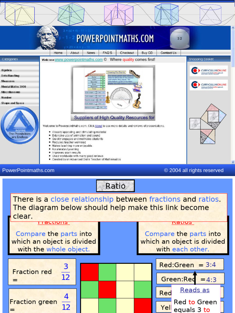 Understanding Fractions and Ratios | PDF | Ratio | Elementary Mathematics