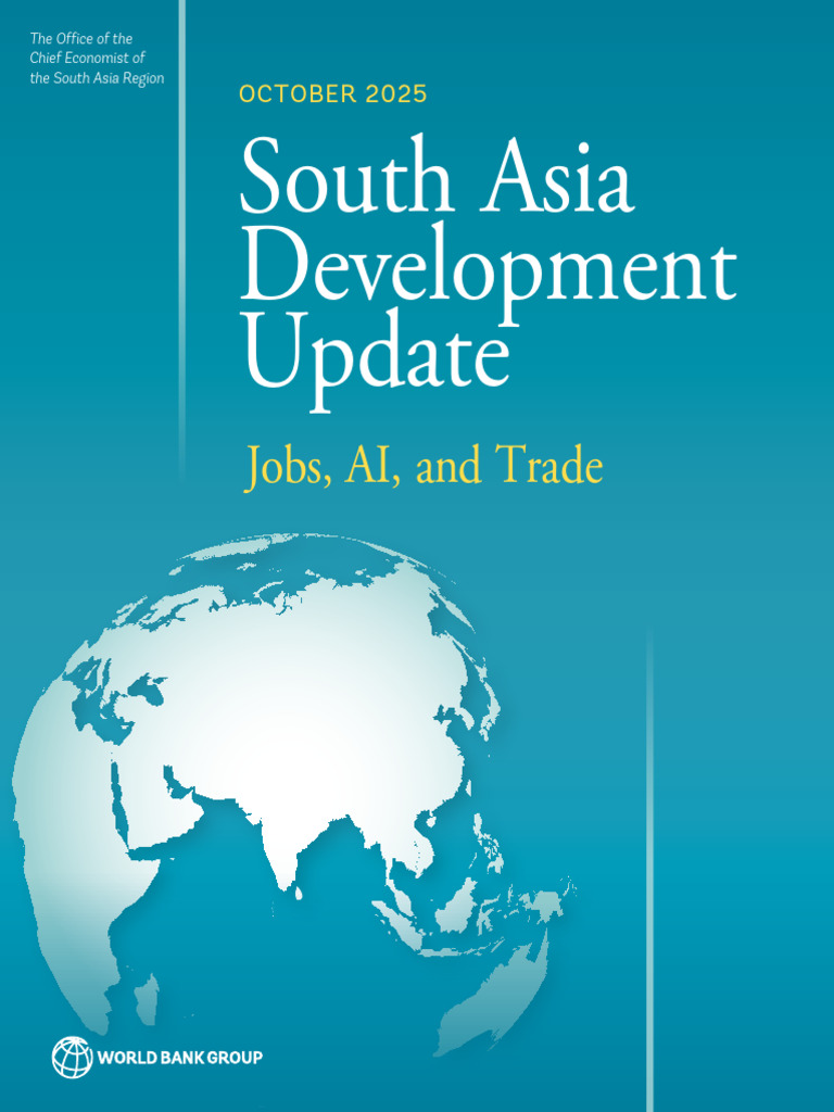 South Asia Development Update: Jobs & AI | PDF | Labour Economics | Tariff
