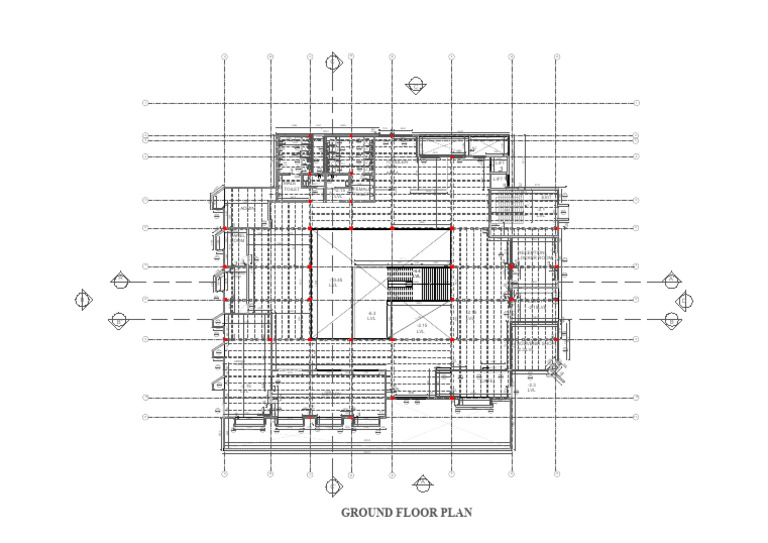 Ground Floor Plan Layout Details | PDF