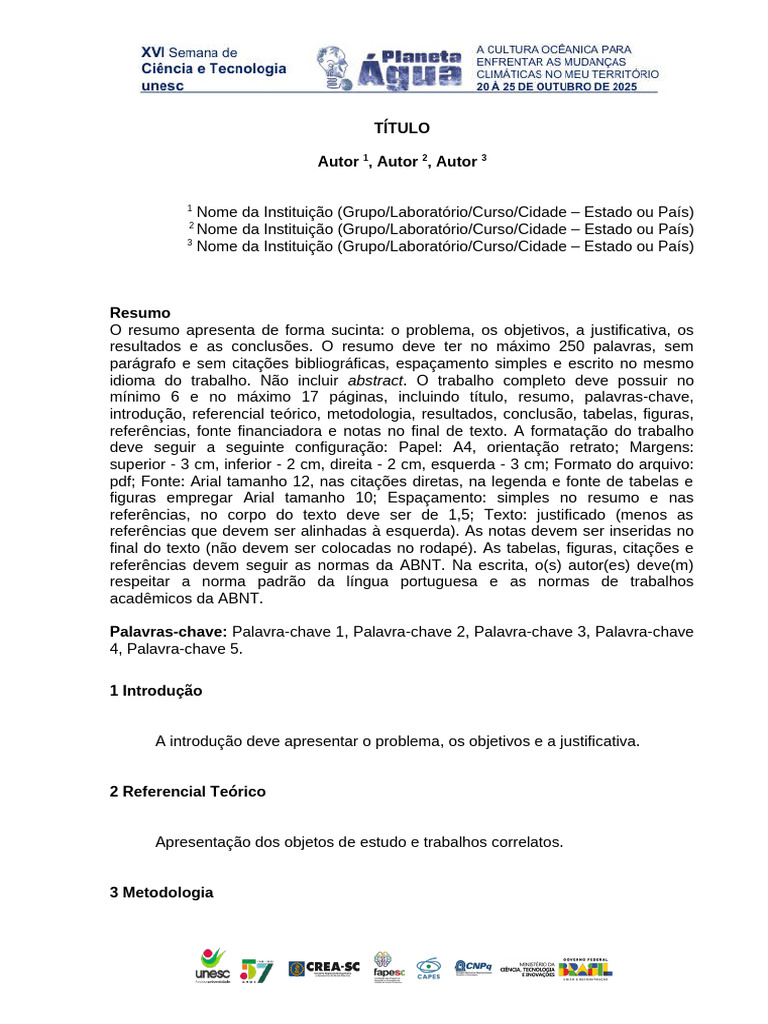 Normas ABNT para Trabalhos Acadêmicos | PDF | Abstract (resumo) | Citação