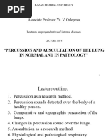 Chest Percussion Notes and Techniques | PDF
